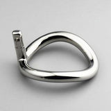 Jaguar-Shaped Handcraft Stainless Steel Cock Cage With Lock and Key