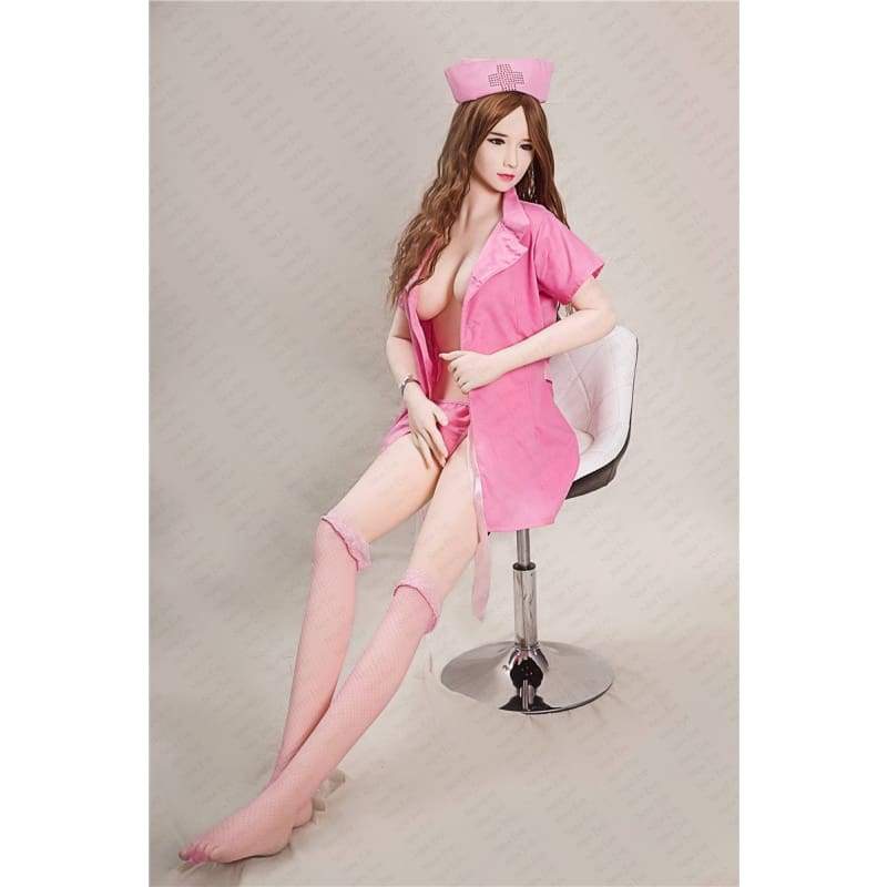 Chica japonesa joven realista muñeca robot sexual de tamaño real enfermera A19030801 Precio especial Chieko - Best Love Sex Doll