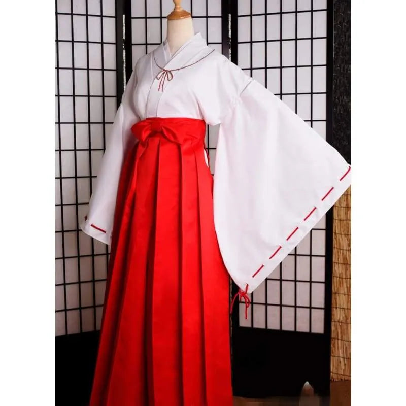 Kikyo - Full Set Cosplay Costume Anime Inuyasha Japanese Kimono - Best Love Sex Doll