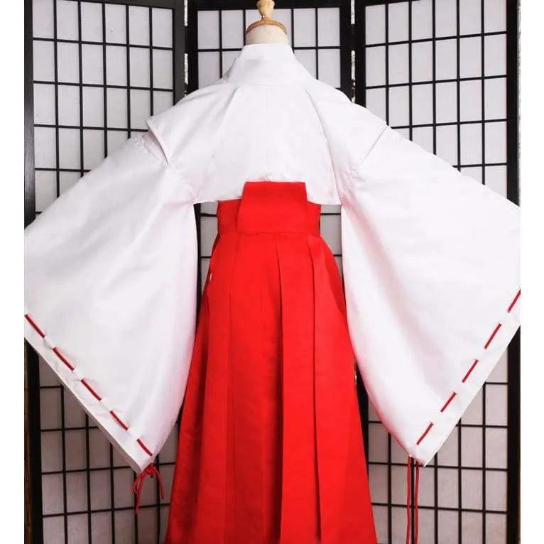 Kikyo - Full Set Cosplay Costume Anime Inuyasha Japanese Kimono - Best Love Sex Doll