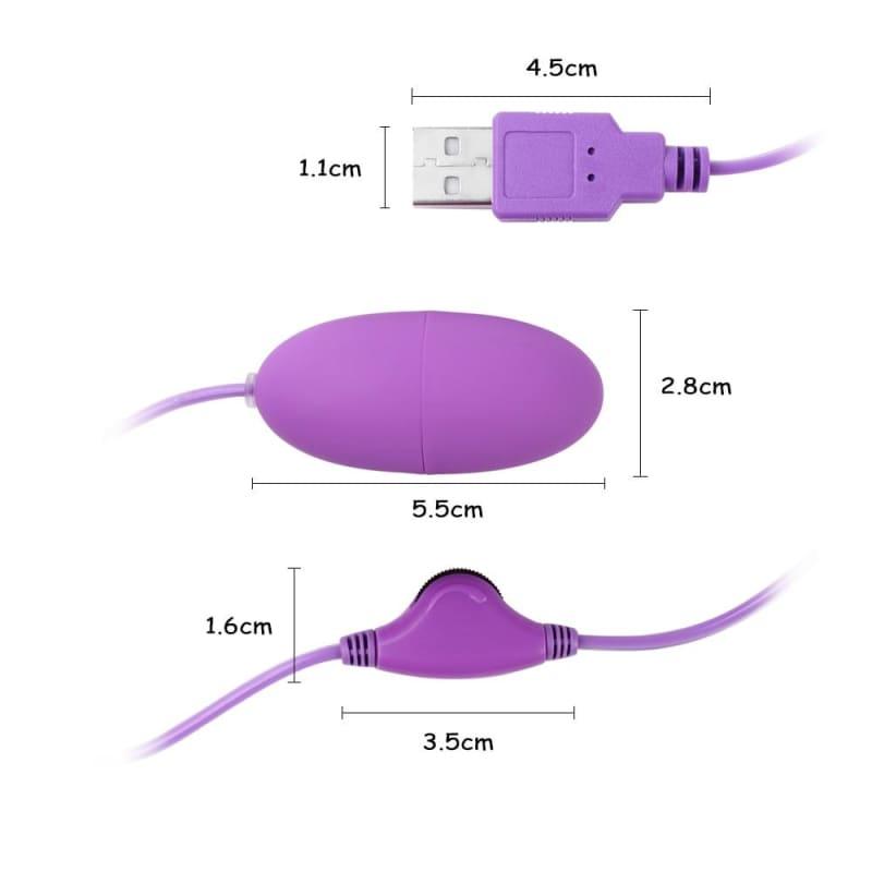 Mini Bullet USB Charging Vibrating Egg - Best Love Sex Doll