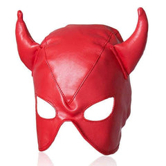 Minotaurs - Devil Mask Half Hood Harness