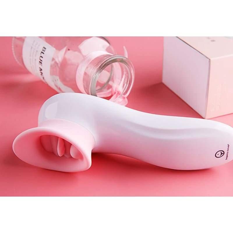 Oral Lover - Vibrating Tongue Clit Licker Nipple Sucker Multiple Use Sex Toy - Best Love Sex Doll