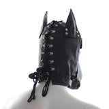 PU Leather Dog Mask - Blindfold BDSM Bondage Exotic Fetish Accessories SM Hood Sex Slave Collar Bondage