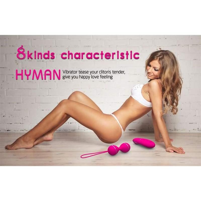 Remote Control Kegel Ball Geisha Ball Vaginal Tight Exercise Dual Vibrator - Best Love Sex Doll