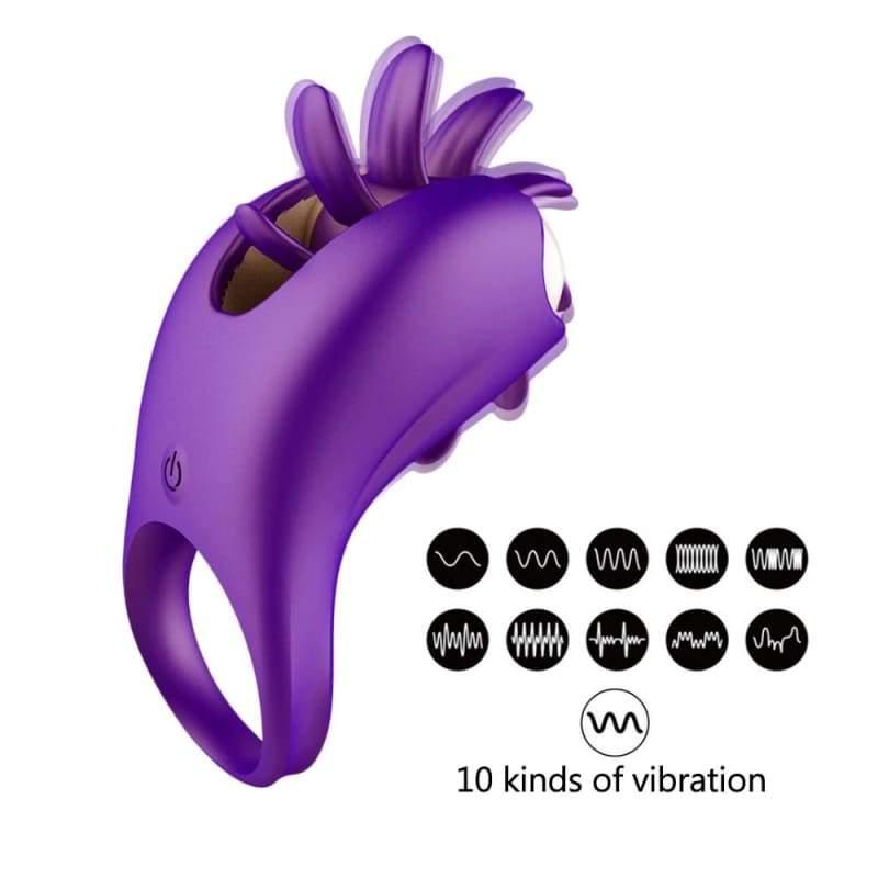 Rotación de lengua, sexo oral, sensación de silicona suave, vibrador para lamer - Best Love Sex Doll