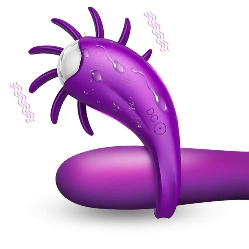 Rotire Limbă Sex oral Simțire moale Vibrator de silicon