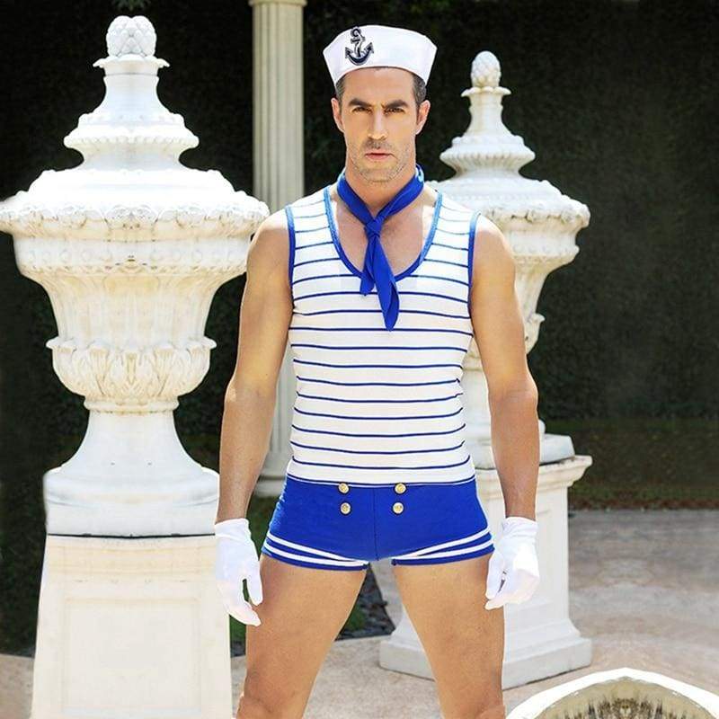 Sailor - Sexy Underwear Set Erotic Costume For Man