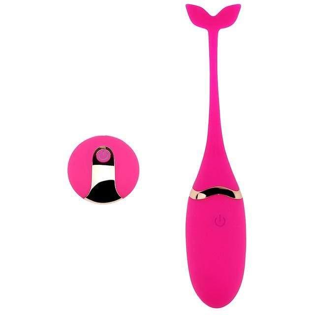 Shaking Whale - Remote Control USB Charging Double Strong Vibrating Egg - Best Love Sex Doll