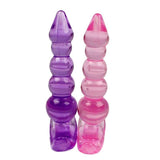 Soft Jelly Silicone Butt Plug Prostate Massager G-spot Anal Beads