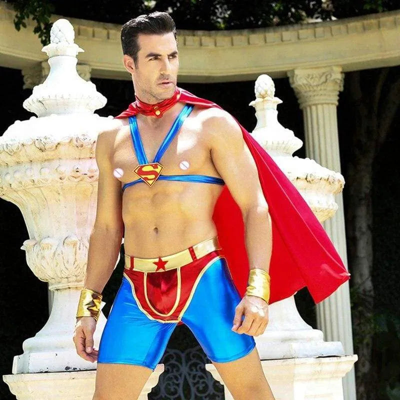 Superhero - Sexy Underwear Set Erotic Costume For Man - Best Love Sex Doll